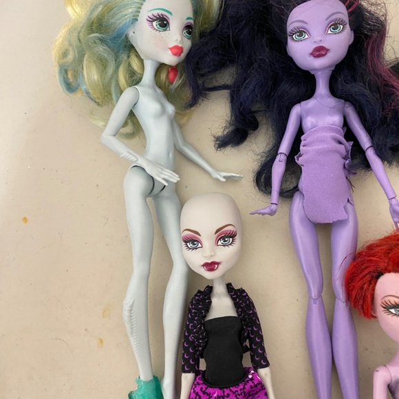Monster High Doll Lot Used (5 Dolls) - Picture 2 of 12